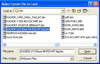 Nissan ecu bin file's #2