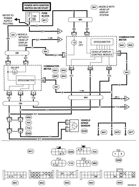 2003 Nissan sentra radio wiring diagram #7