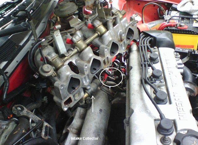 Nissan altima intake manifold gasket leak