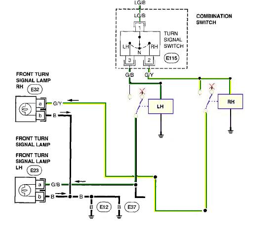 1998 Nissan altima flasher relay #10